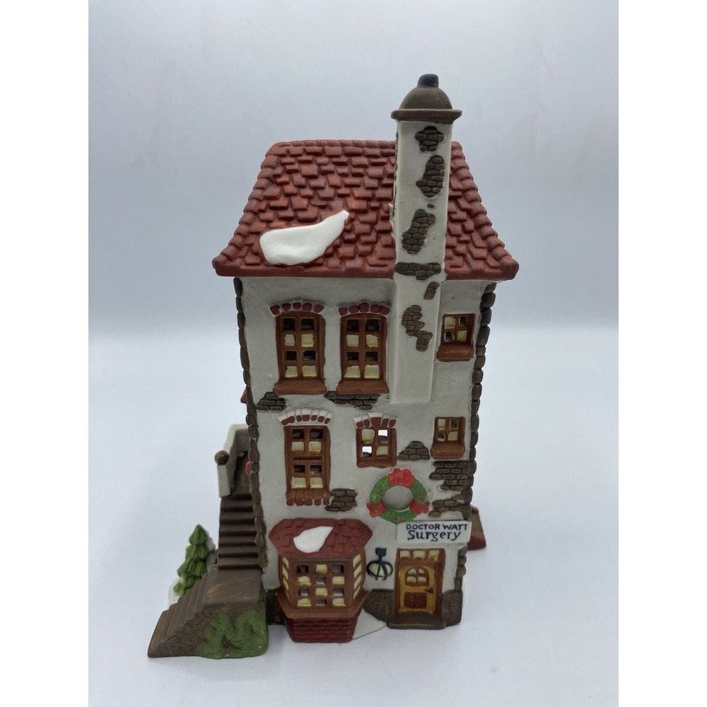 DEPT. 56 "C. H. WATT PHYSICIAN 5568-9. Dicken's Village Series 1990 Retired
